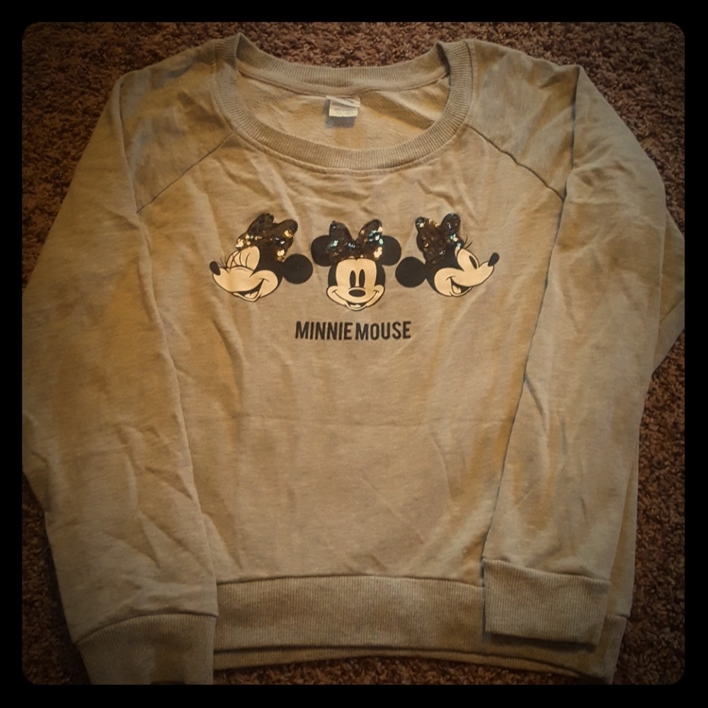 Disney™ Minnie Mouse Sequined Sweatshirt