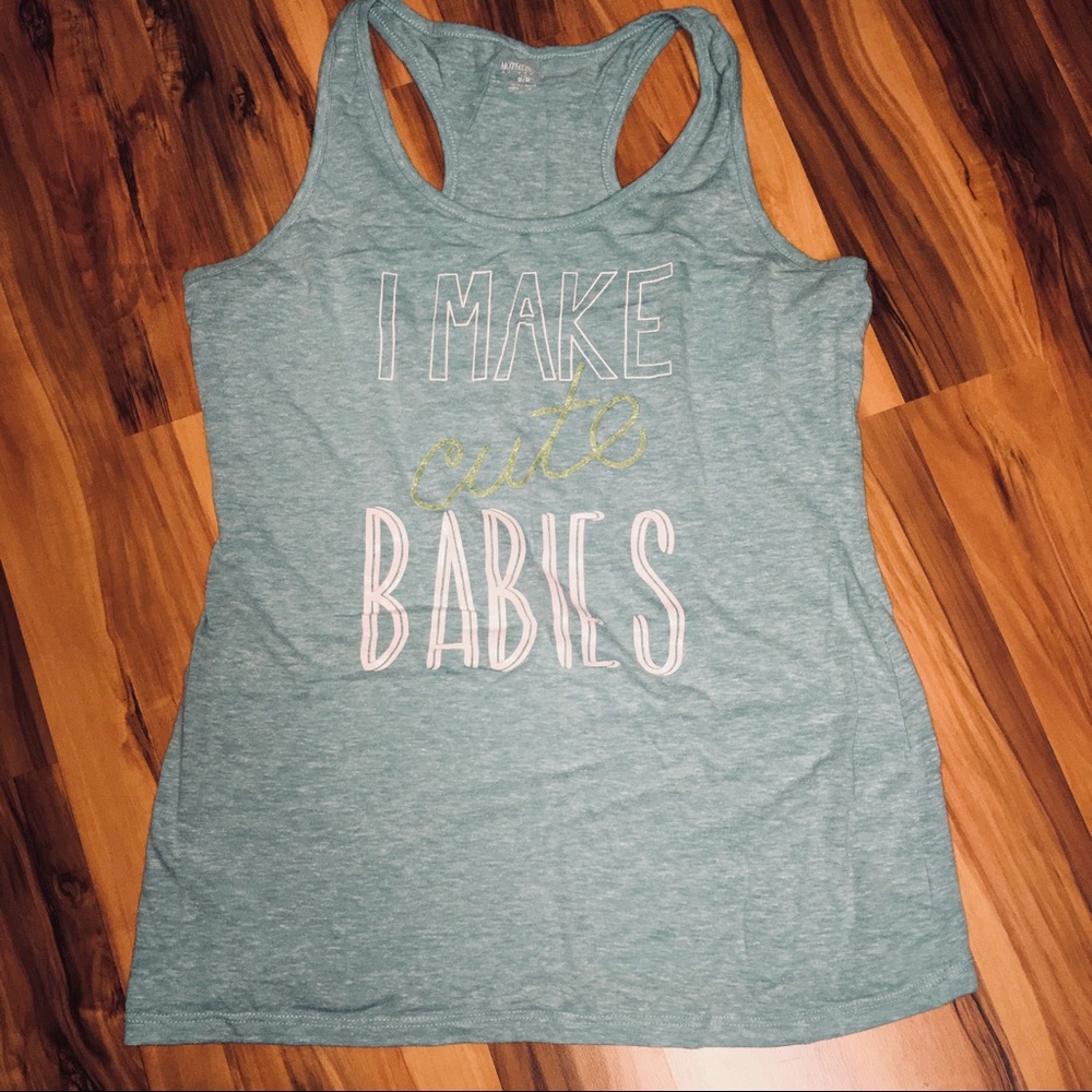 Motherhood Maternity workout tank- size M