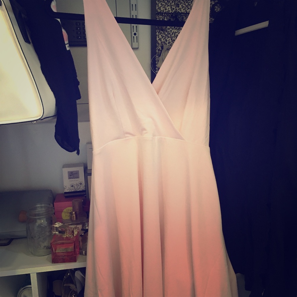 Ballet Pink Mini Dress