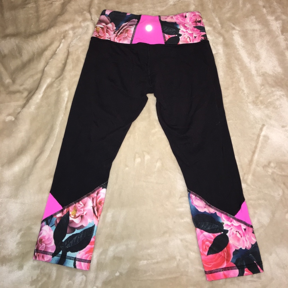Lulu lemon secret garden cropped leggings