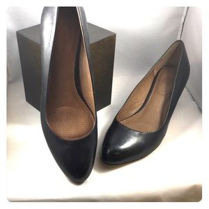 Corso Como Black Kitten Heel Shoes