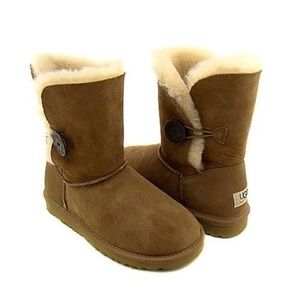 UGG Brown Bailey Button