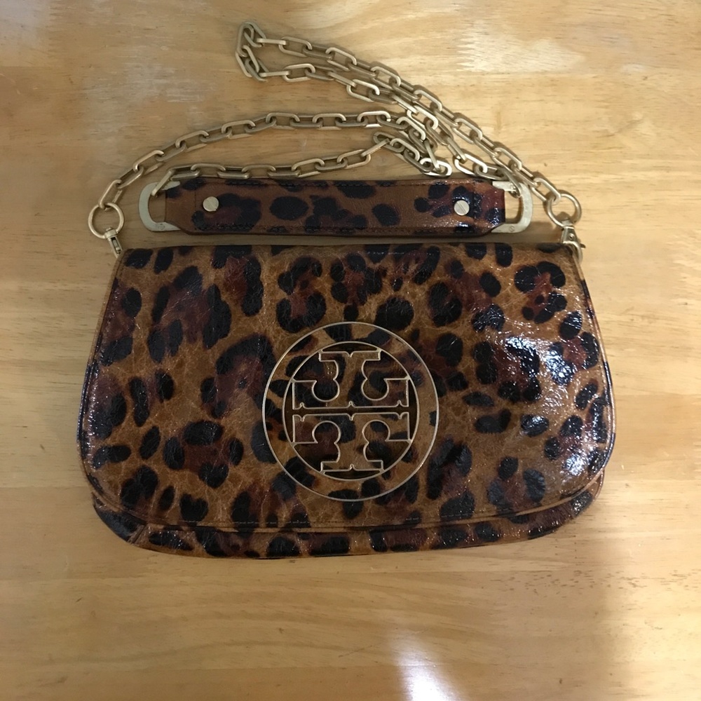 Tory Burch Ainsley Bag - cheetah print