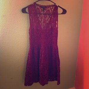 Forever 21 dark purple dress