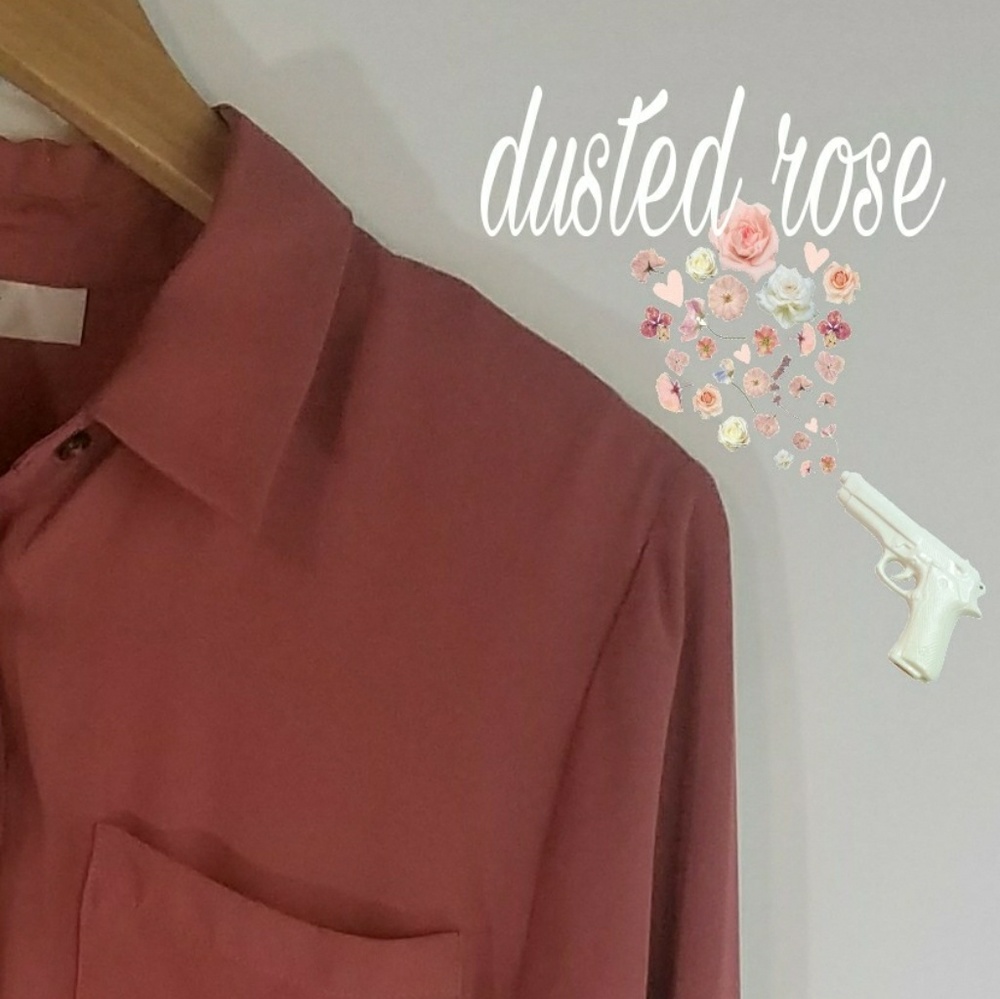 Loft Mixed Media Shirt