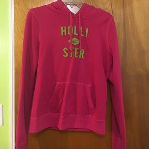 Pink Hollister Hoodie