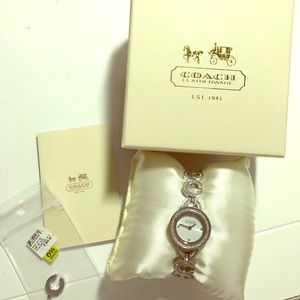 Coach watch, Authentic w/crystals