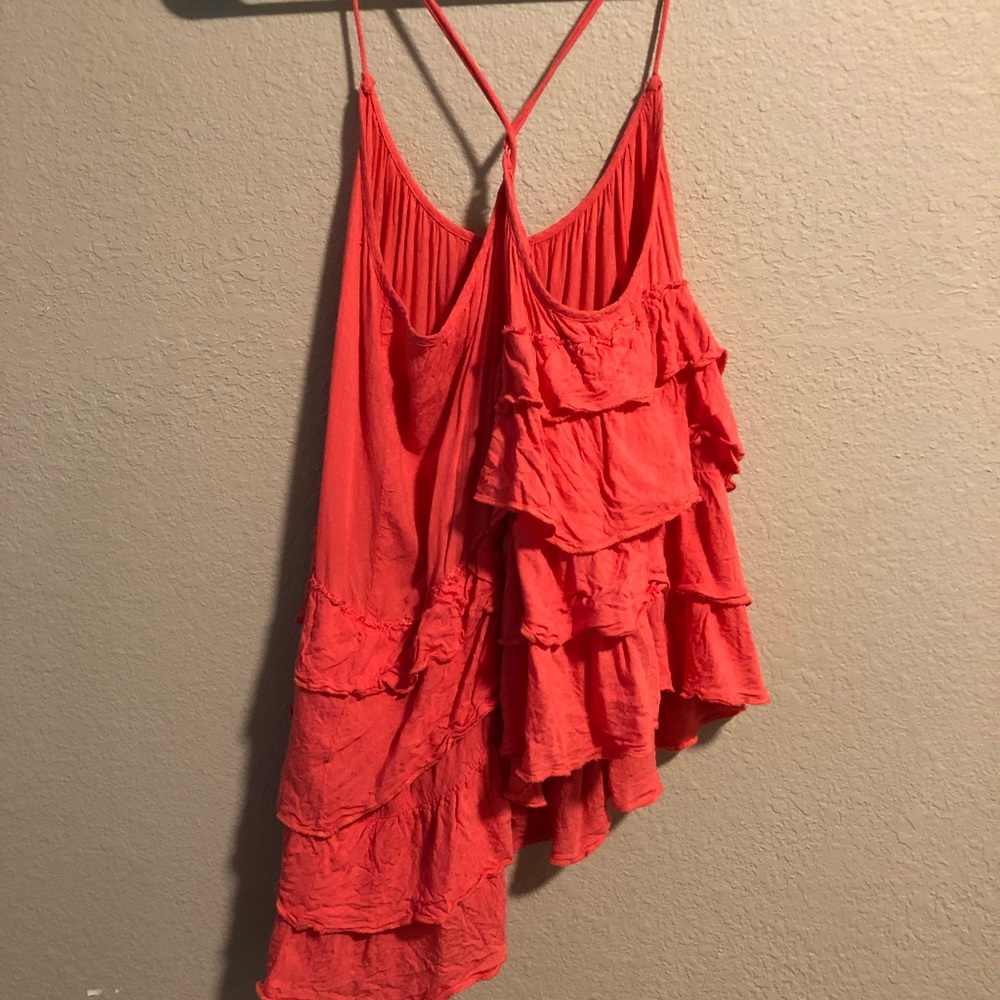 Free People Ruffle Shirt - Picture 2 of 2