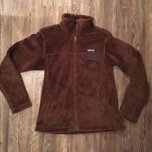 Patagonia woman's medium full zip fleece