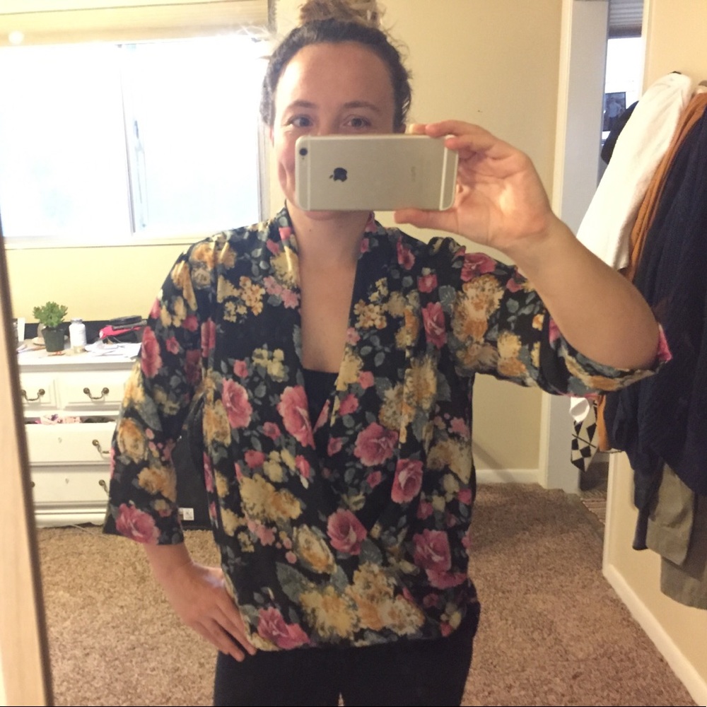 Floral Blouse Size S