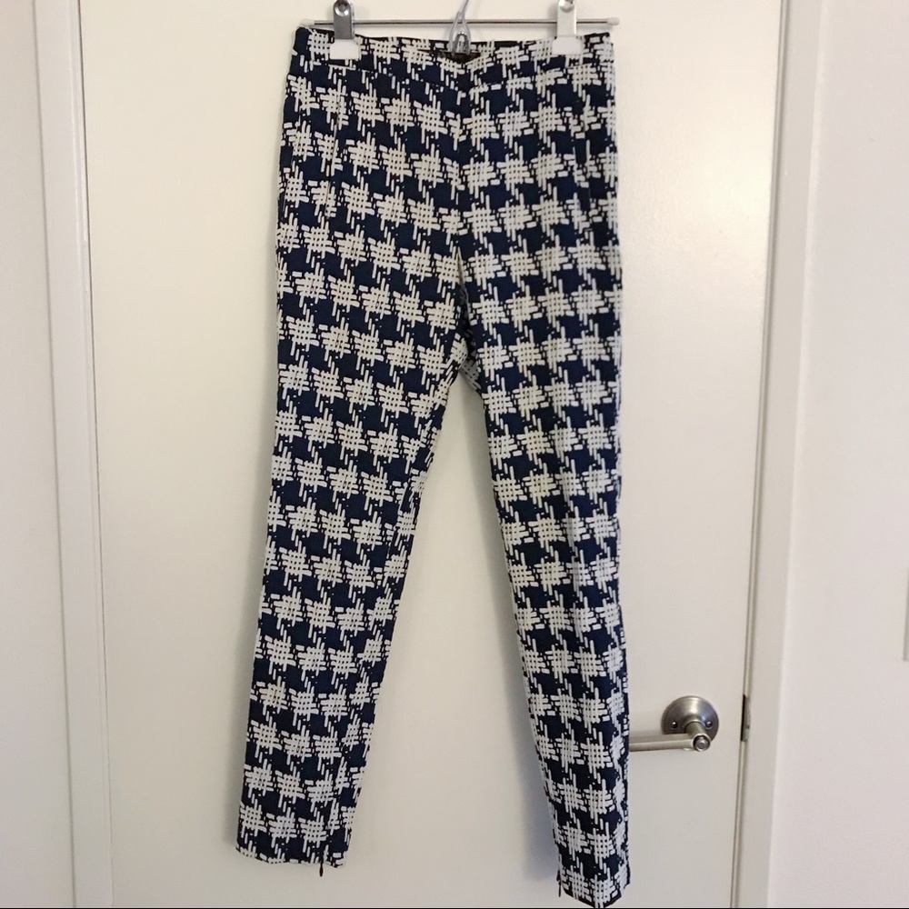 Zara Houndstooth Pants Like New