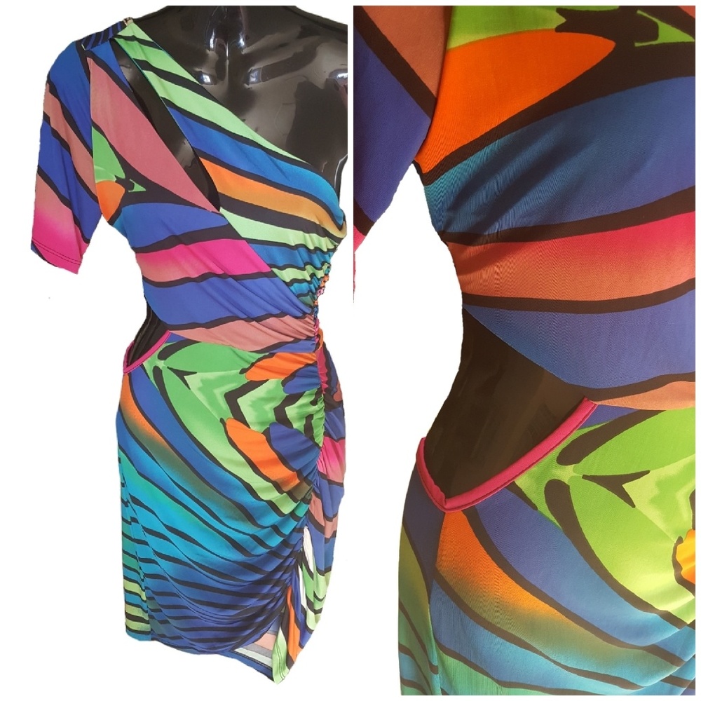 CAMEO Bodycon Bright Colored Dress