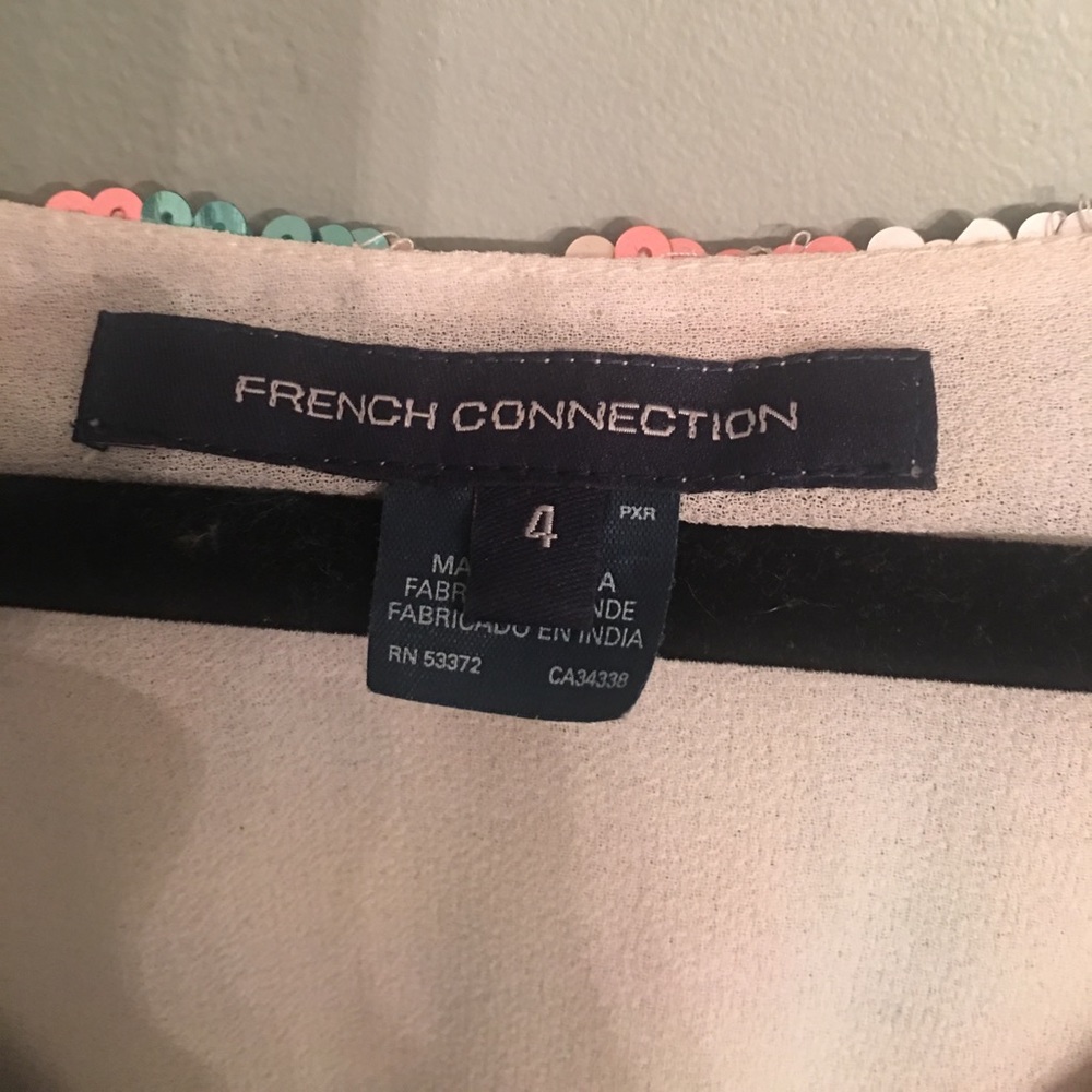 Multi Color, Sequin, French Connection Dress - image 4