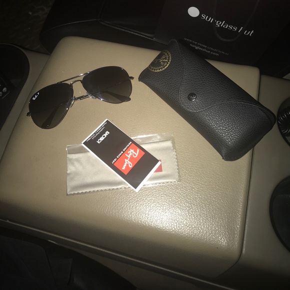 RayBan Aviators Polarized New with Tags