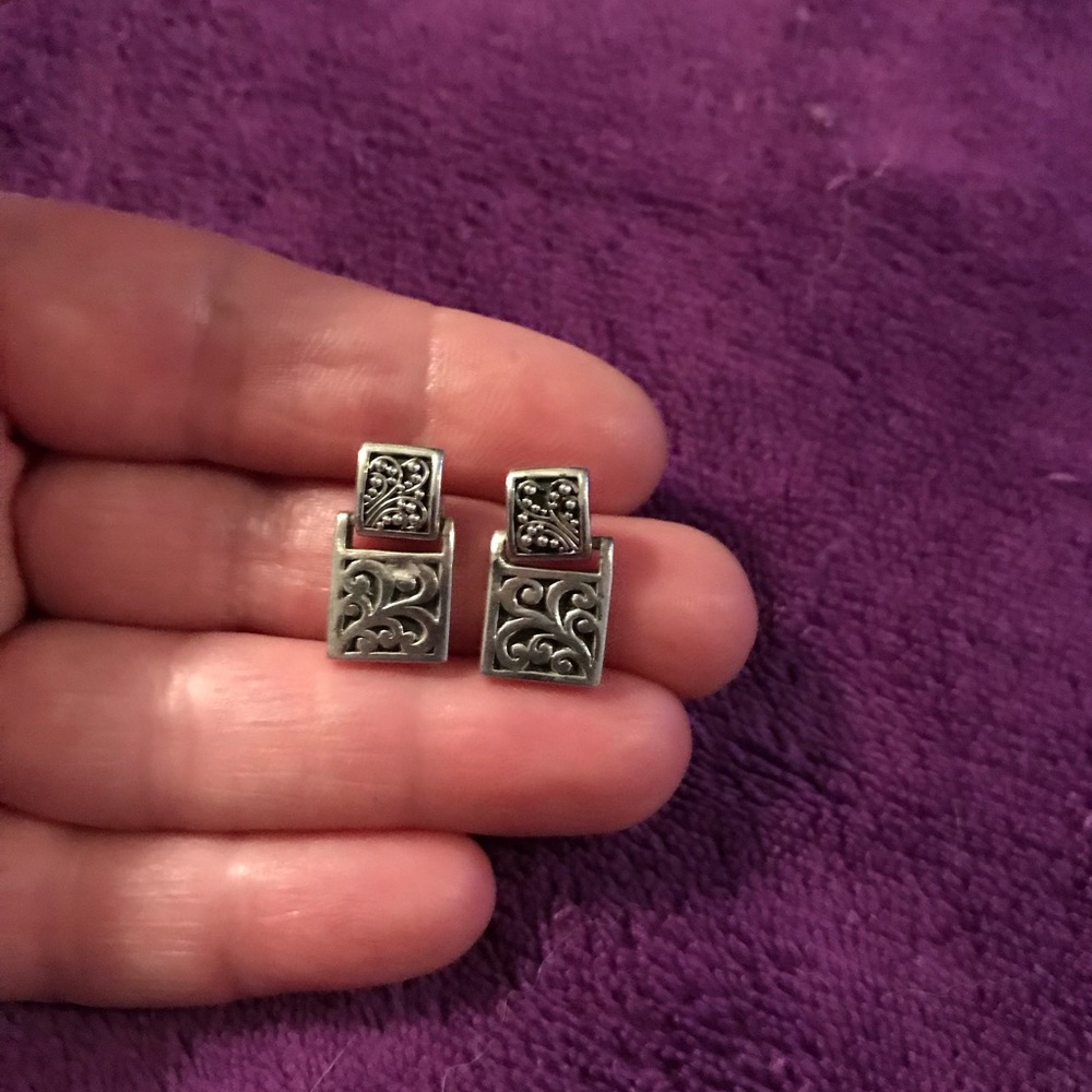 Beautiful Lois Hill sterling silver earrings