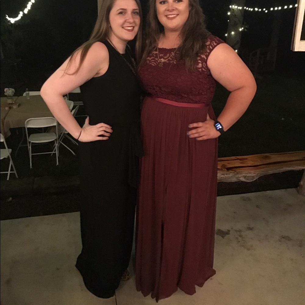 Size 18 bridesmaid dress