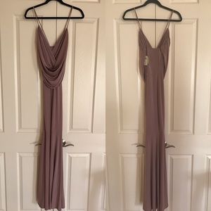 Floor length formal gown