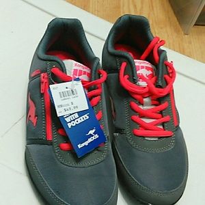 KangaRoos Women's Shoes-Grey,Pink NWT-Size 8