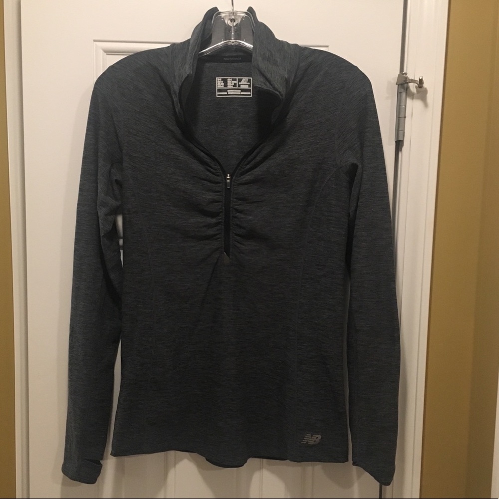 New balance gray pull over