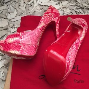 Authentic Christian Louboutin (never worn)