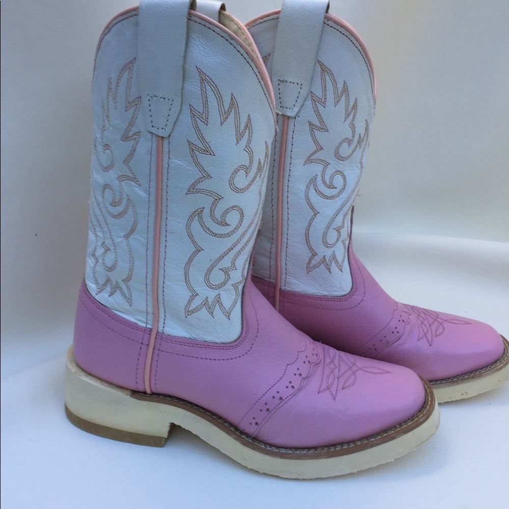 OLD WEST LEATHER ROPERS - YOUTH