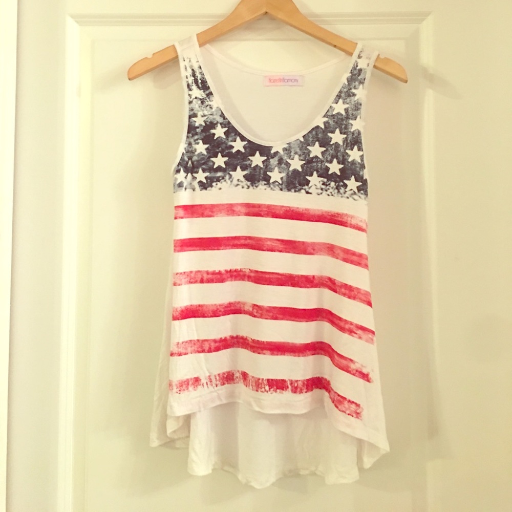 Flag hi low top