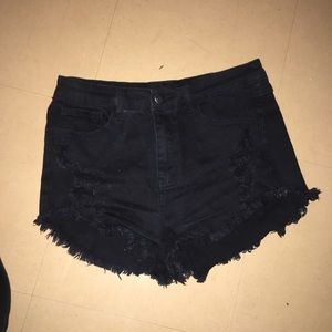Brandy Melville ripped shorts