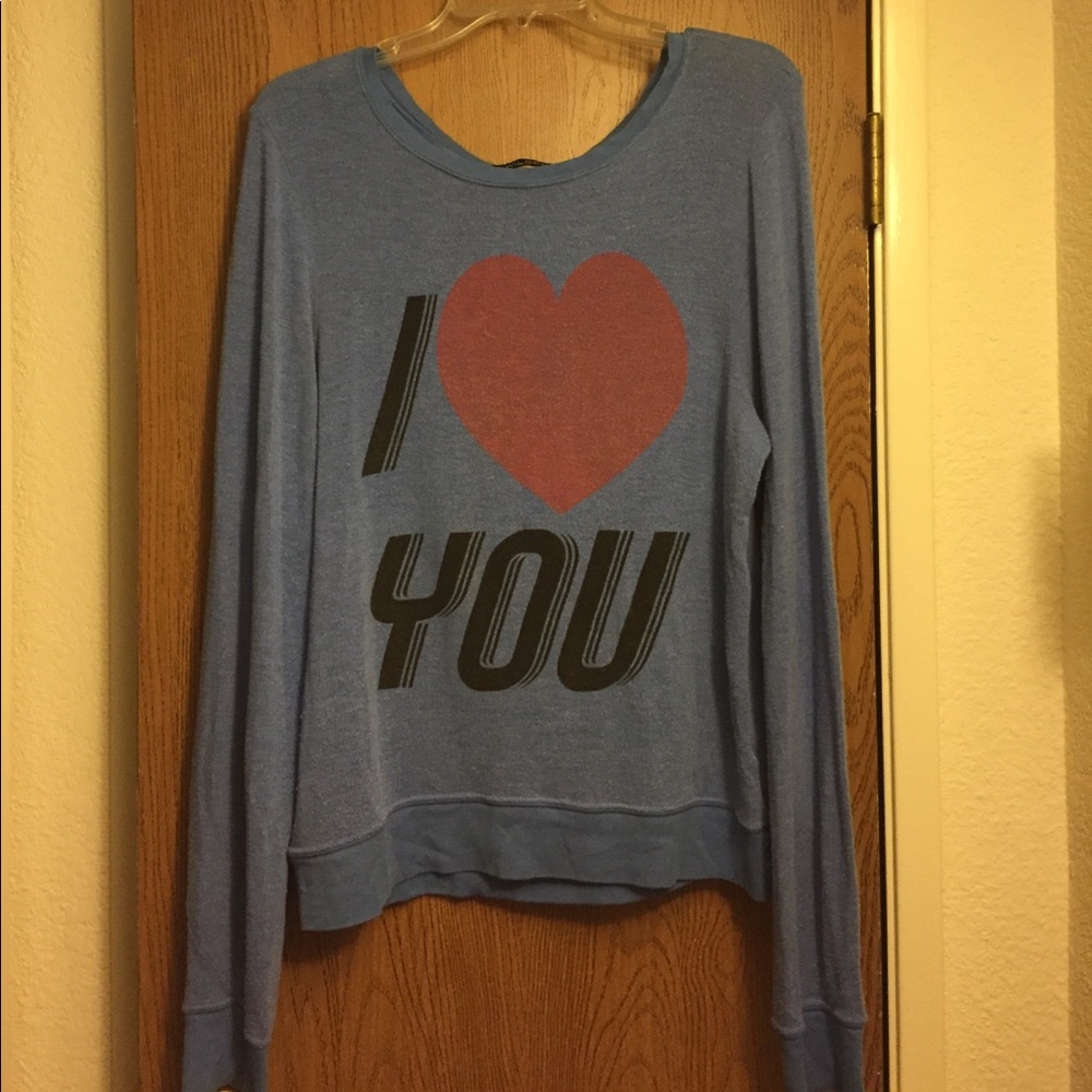 Wild fox I Love You Beach Jumper
