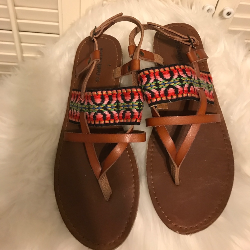 Woven Massimo Sandals