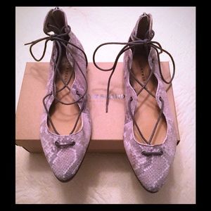 Lucky Brand Billoh Lace Up Flat Shoes