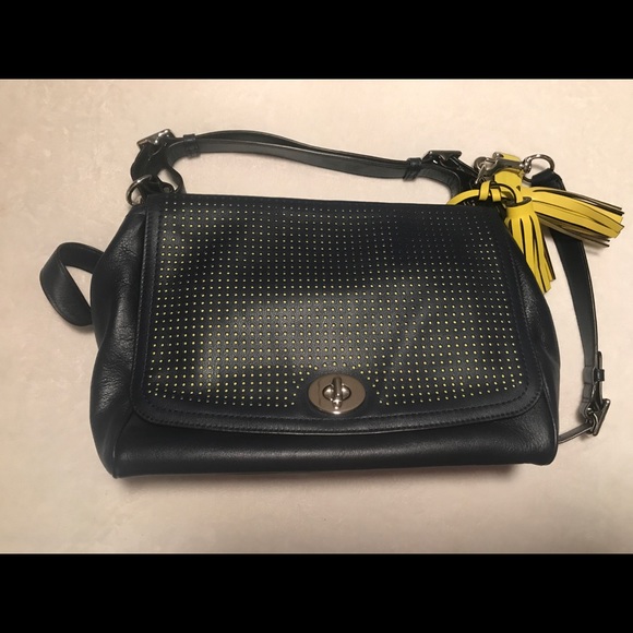 COACH Legacy Perforated Leather Romy - Picture 2 of 8