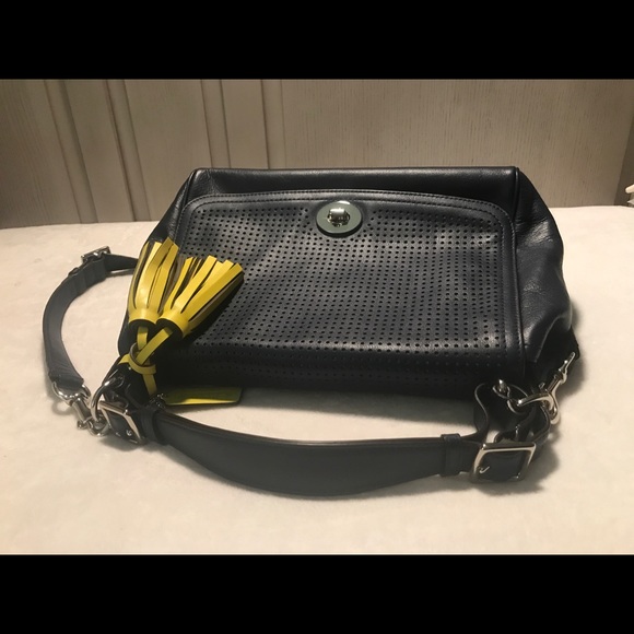 COACH Legacy Perforated Leather Romy - Picture 4 of 8