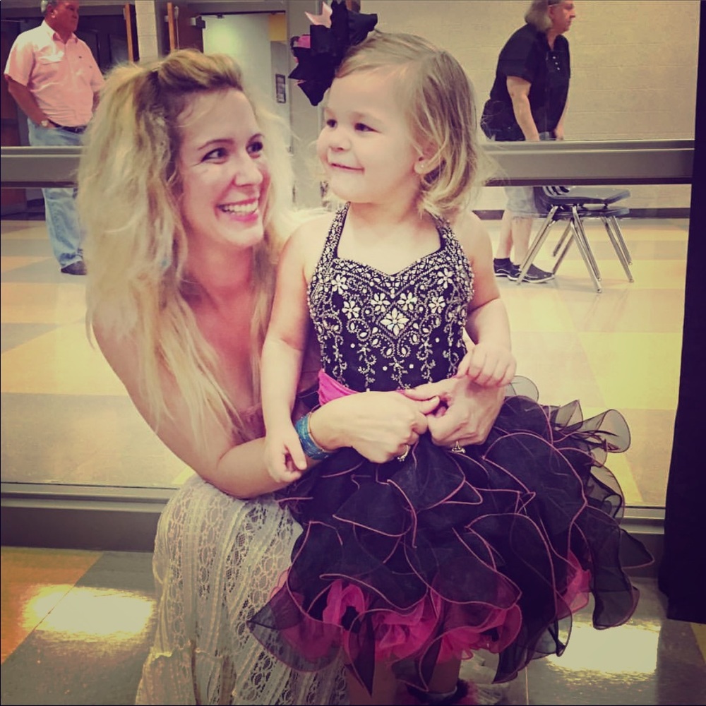 Size 4 glitz pageant dress