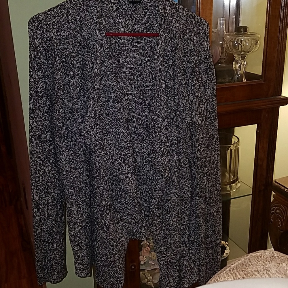 Calvin Klein Sweater Black white xl