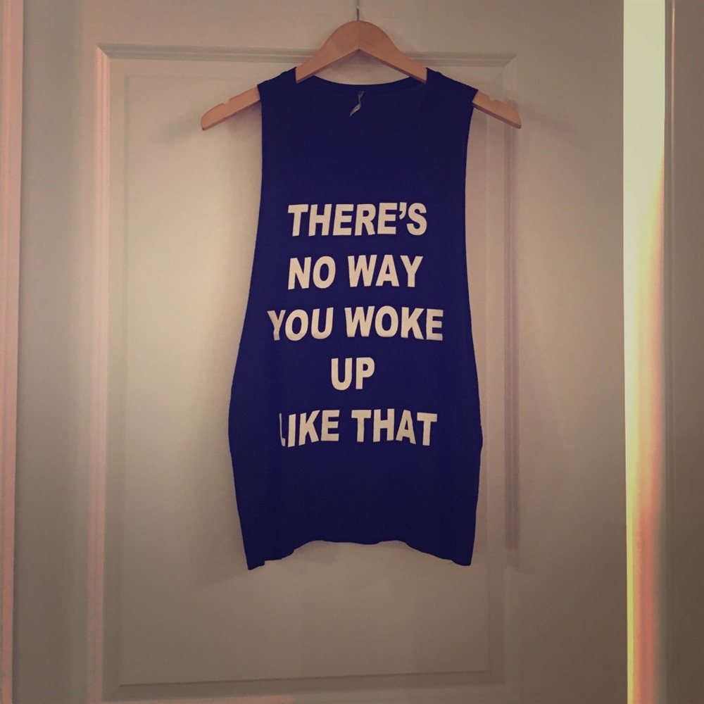 No way black tank