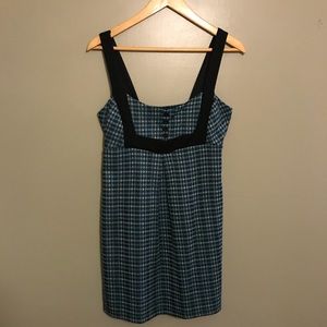 💕 3/$6 Blue houndstooth dress