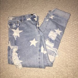 Stars and strips forever!!! Jeans