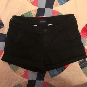 American Eagle Midi Stretch Shorts (Size 4)