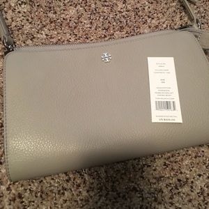 Tory Burch Robinson pebbled leather crossbody