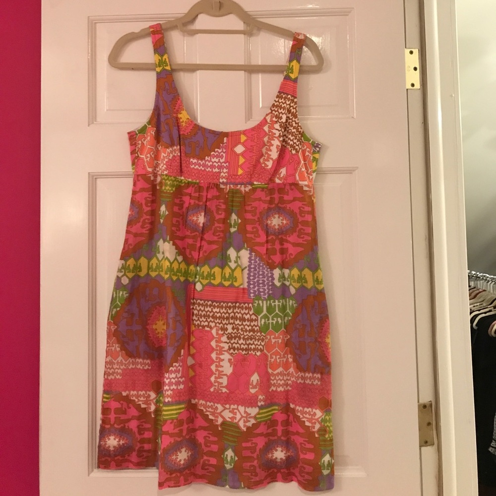 Trina Turk Kokua Scoop Neck Sleeveless Dress