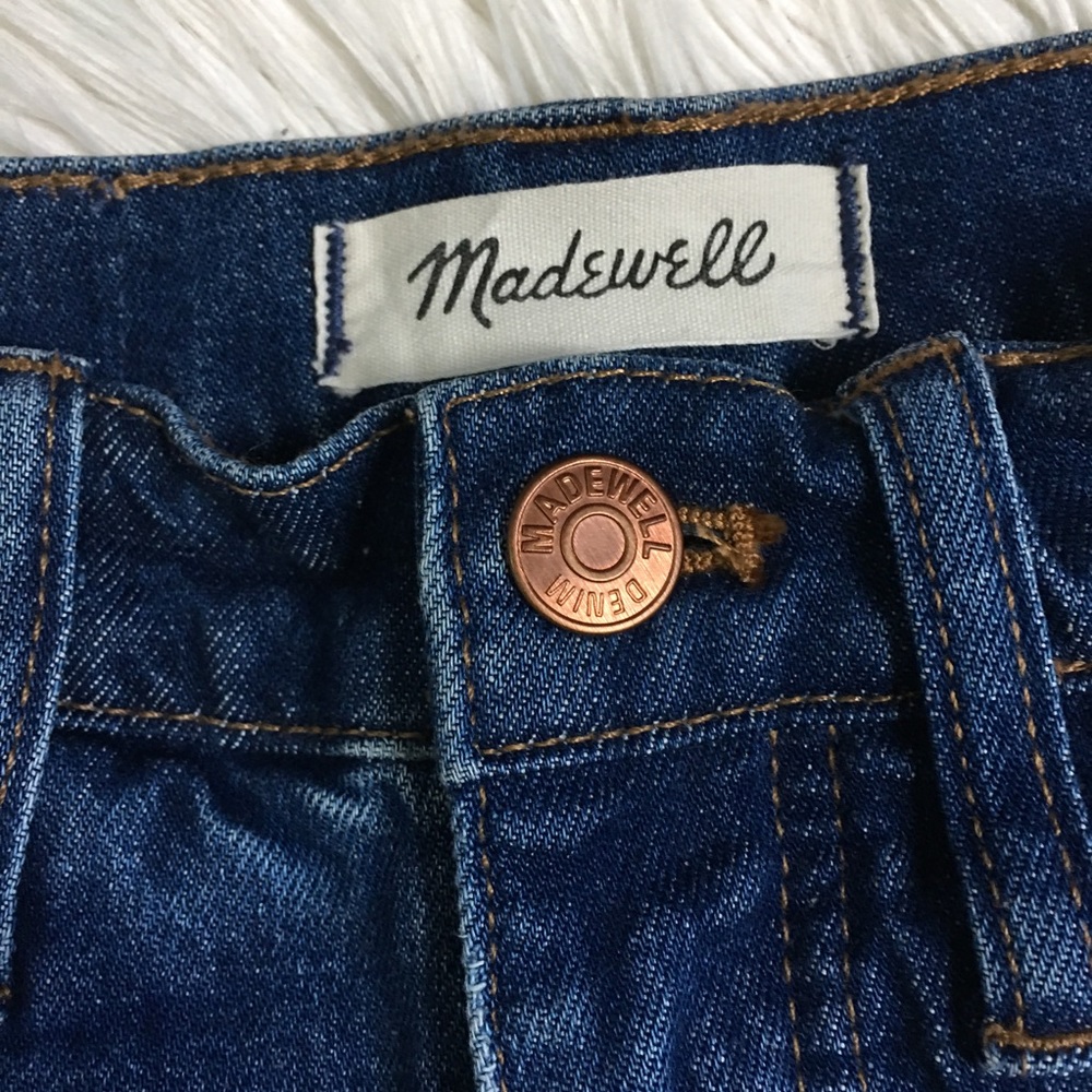 SOLD!!!-Madewell Wide Leg Crop Jeans Style G1612 - Picture 6 of 7