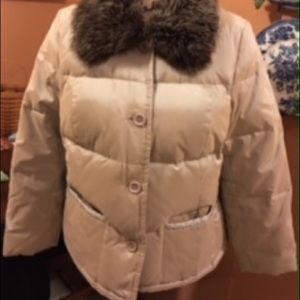 Loft Ladies Coat removable collar Petite-L 14.00