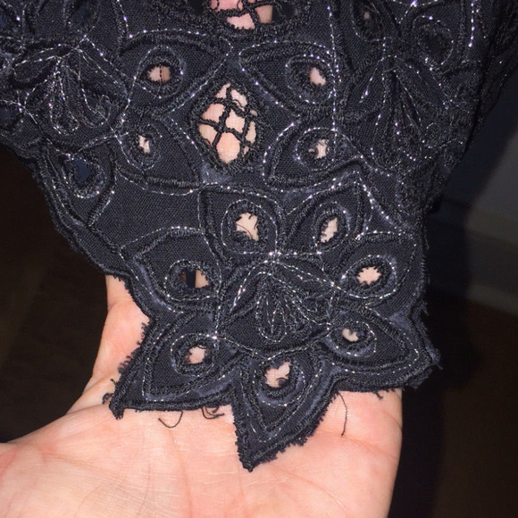 LAST ONE Jen's Pirate Booty Free People silver tunic mini dress XS - Picture 2 of 6