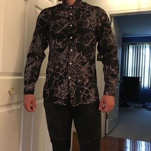 Miu Miu Button down floral shirt