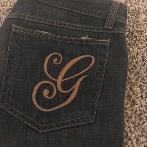 Black Gucci jeans