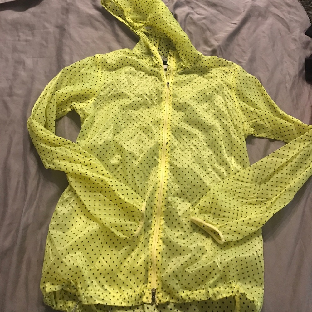 Nike Running windbreaker jacket polka dot