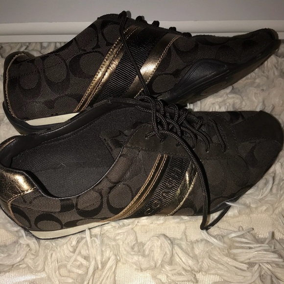 Coach Shoes - Coach signature tennis shoes
