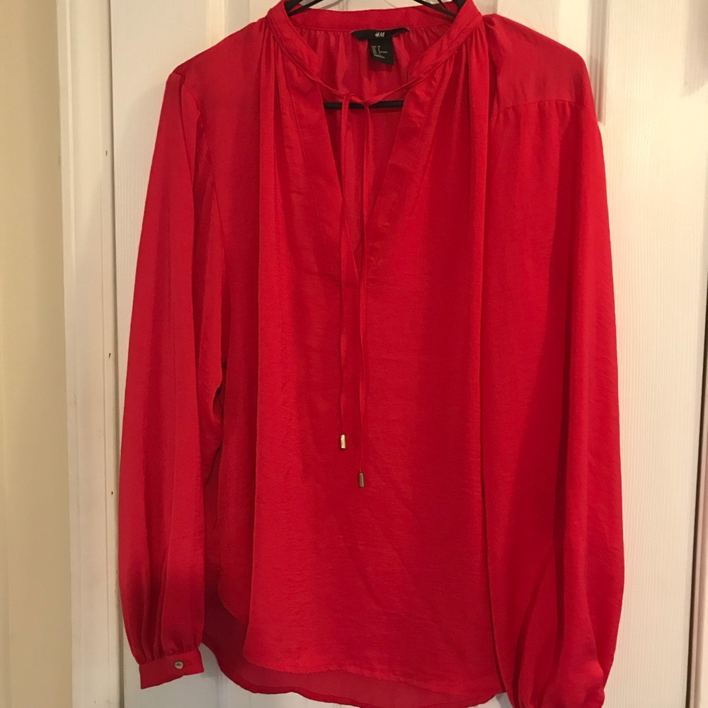 Beautiful H&M high low blouse