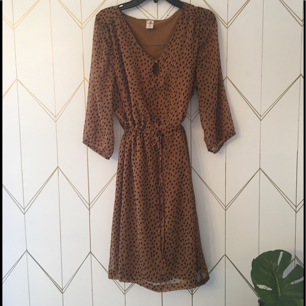 Old Navy cinched waist dress