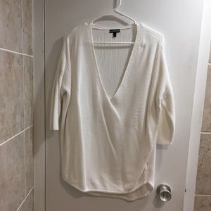 White Express Sweater